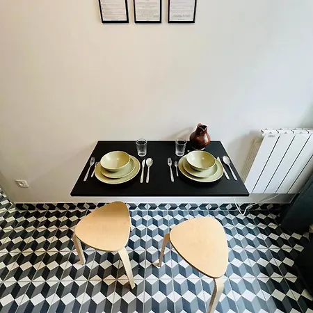 Dnn - Retro 1br, Center - Free Wifi And Parking - Near Vichy, Clermont, Lyon Apartmán