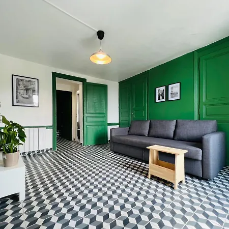 Apartmán Dnn - Retro 1br, Center - Free Wifi And Parking - Near Vichy, Clermont, Lyon Thiers