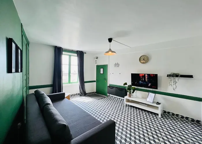 Apartamento Dnn - Retro 1br, Center - Free Wifi And Parking - Near Vichy, Clermont, Lyon